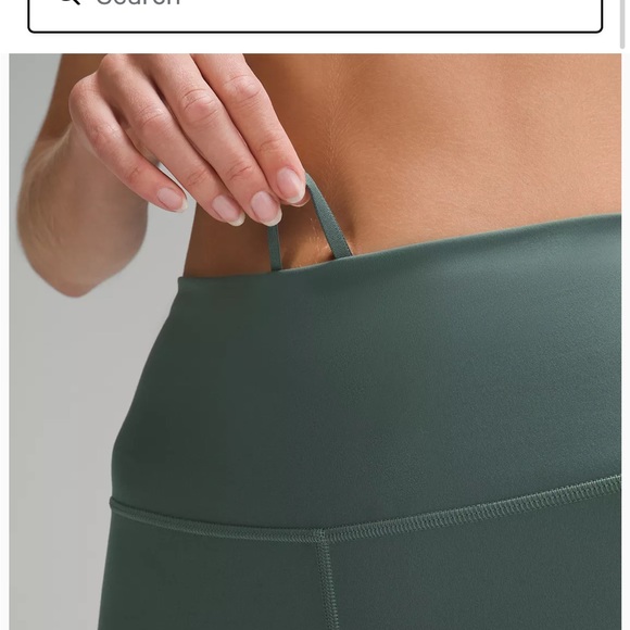 LULULEMON WUNDER TRAIN HR TIGHT 25” MEDIUM FOREST - Picture 4 of 6